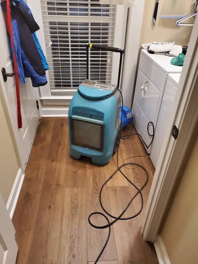 Commercial dehumidifier deployed for Flood Damage Cleanup in Melbourne