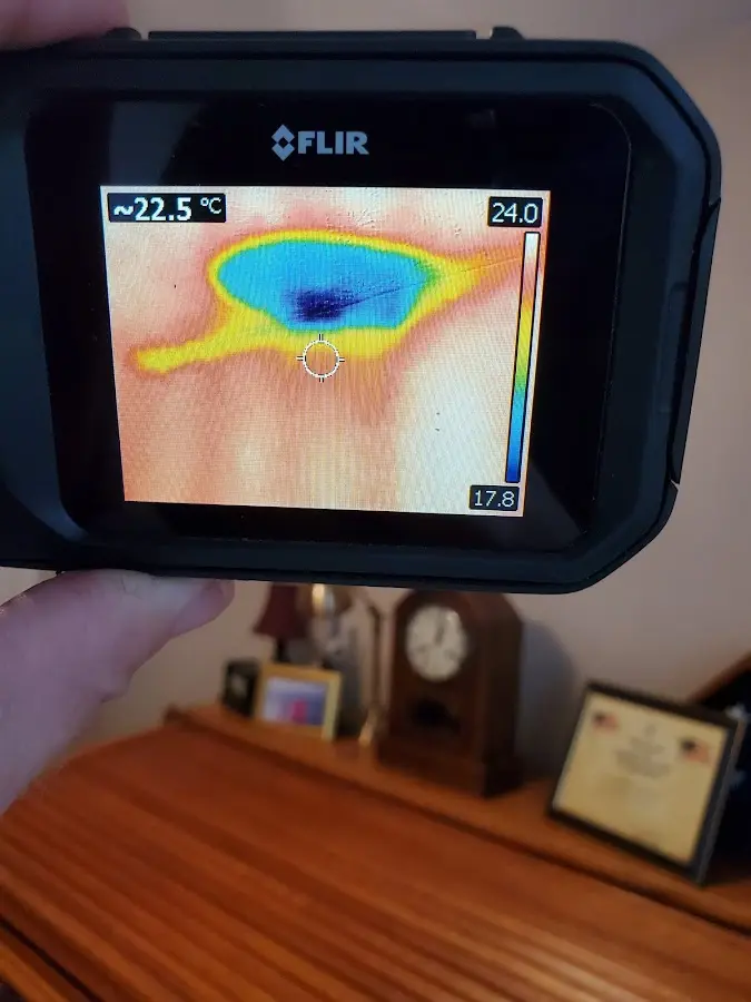 Thermal imaging inspection for water damage in Melbourne