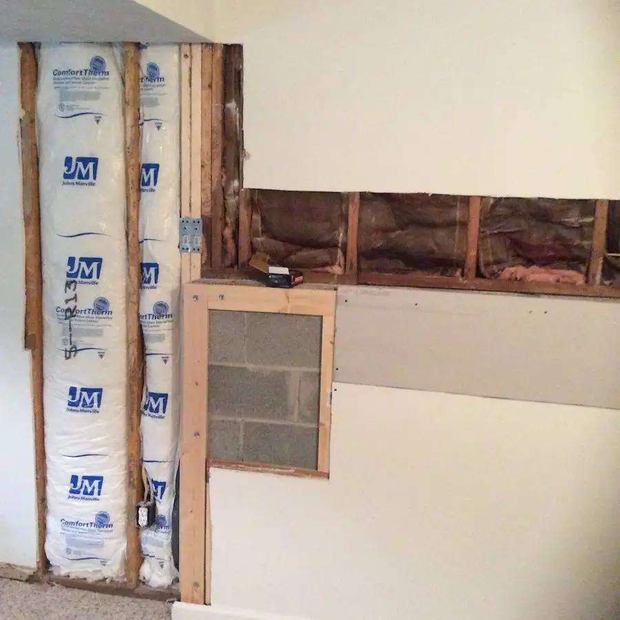 Wall insulation replacement during Structural Drying in Melbourne